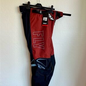 Fly Racing Women's Orange and Black Pants